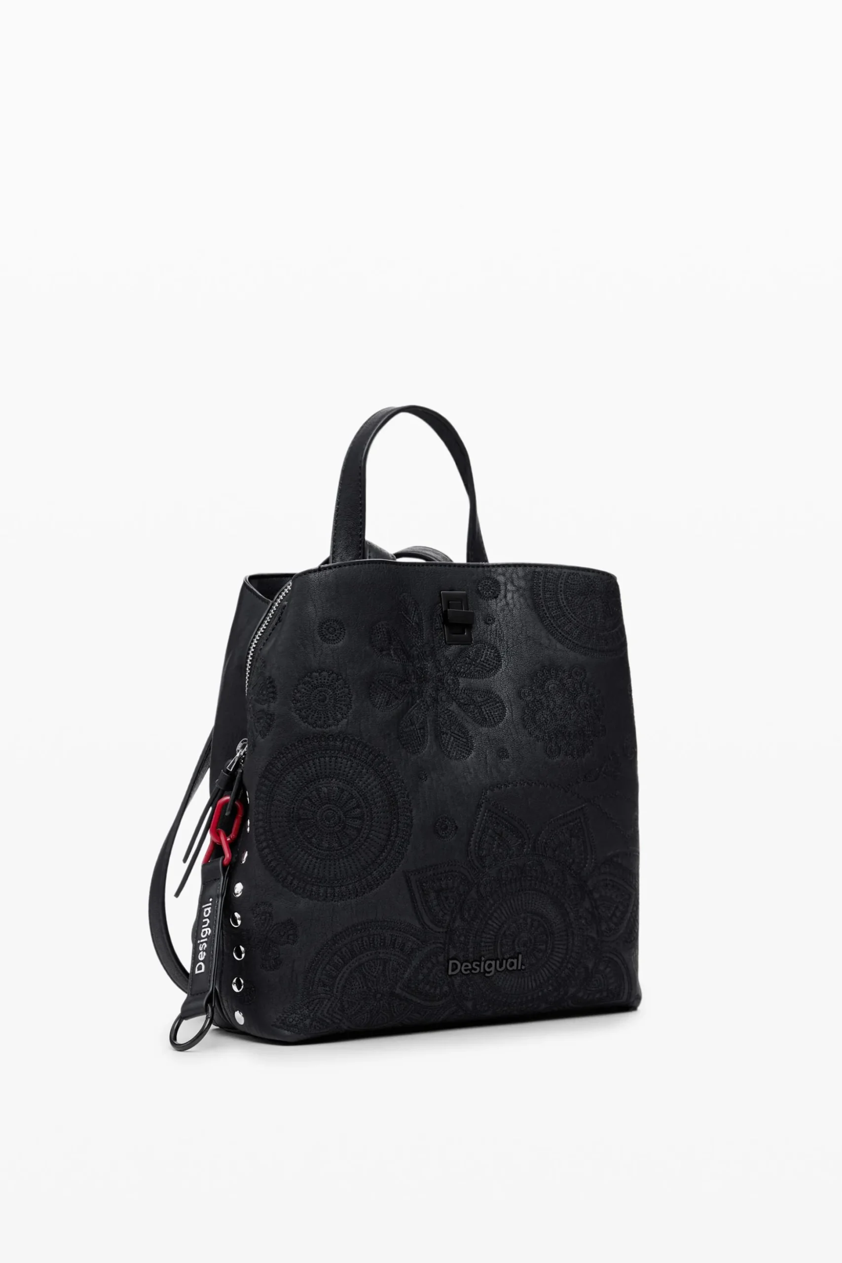 Embroidered S backpack