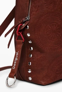 Embroidered S backpack