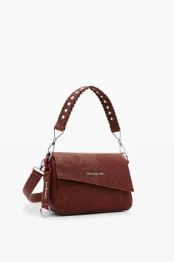 Embroidered S handbag