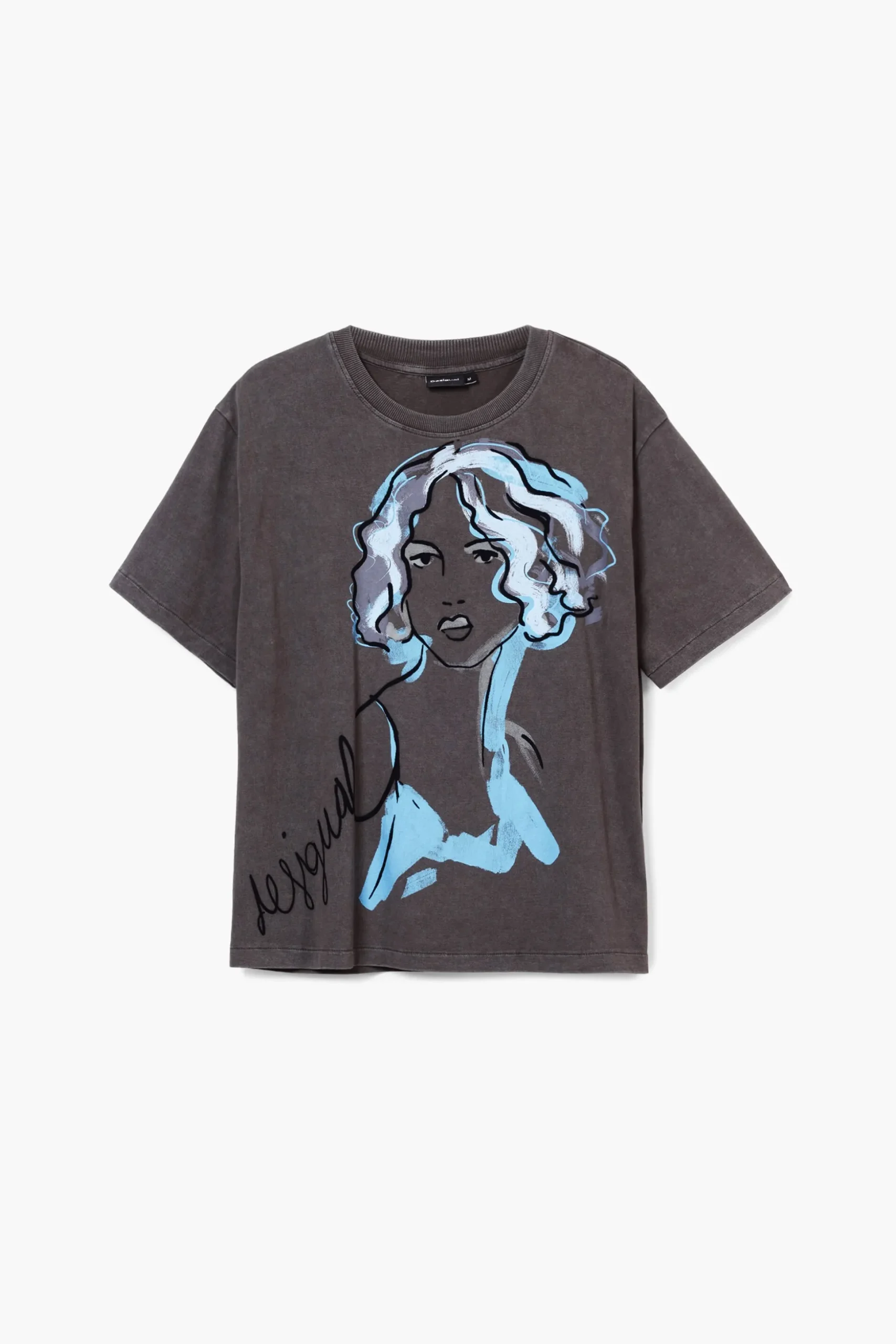Face illustration T-shirt