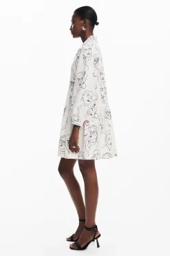 Faces dress