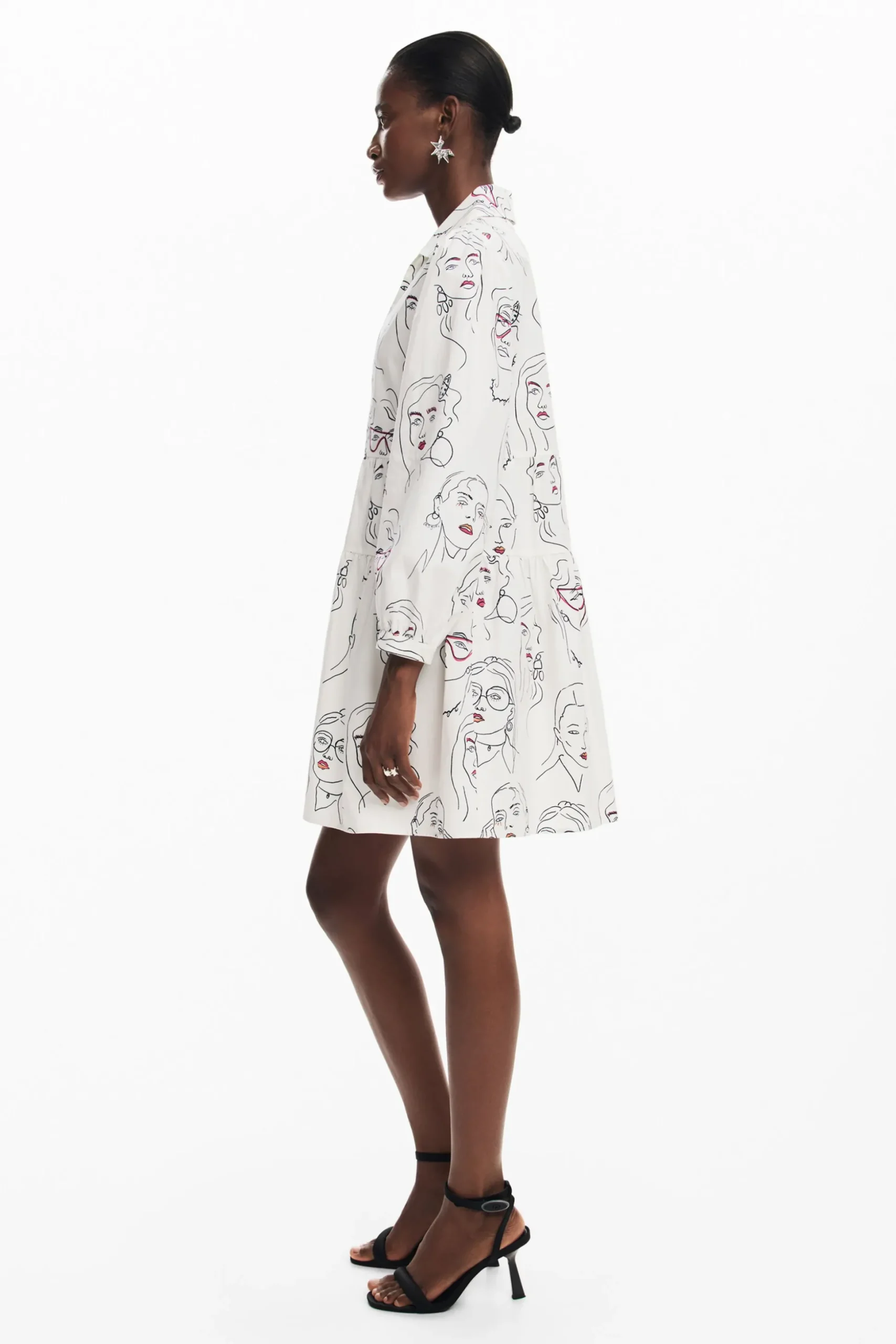 Faces dress