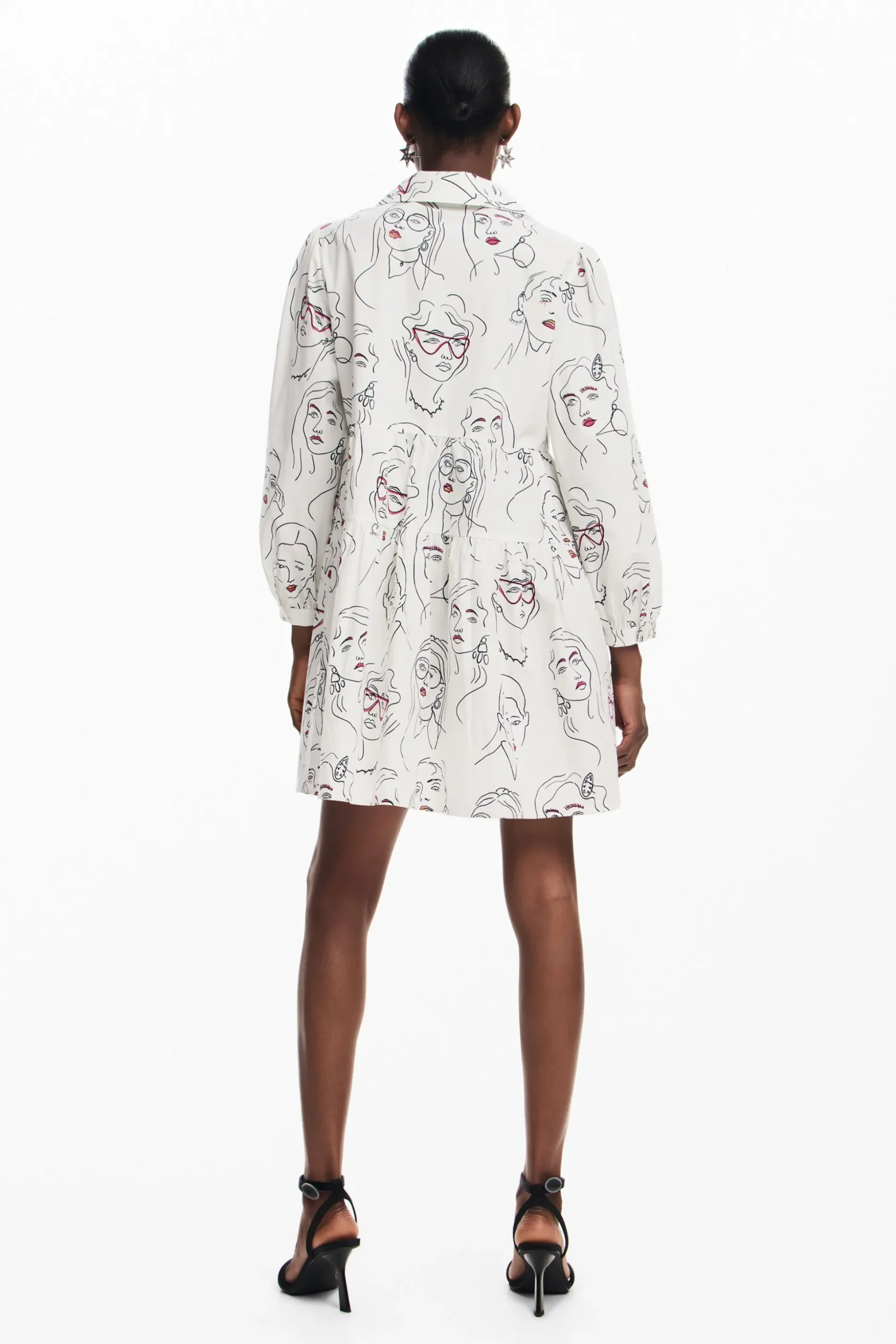 Faces dress