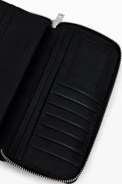 Faux leather wallet