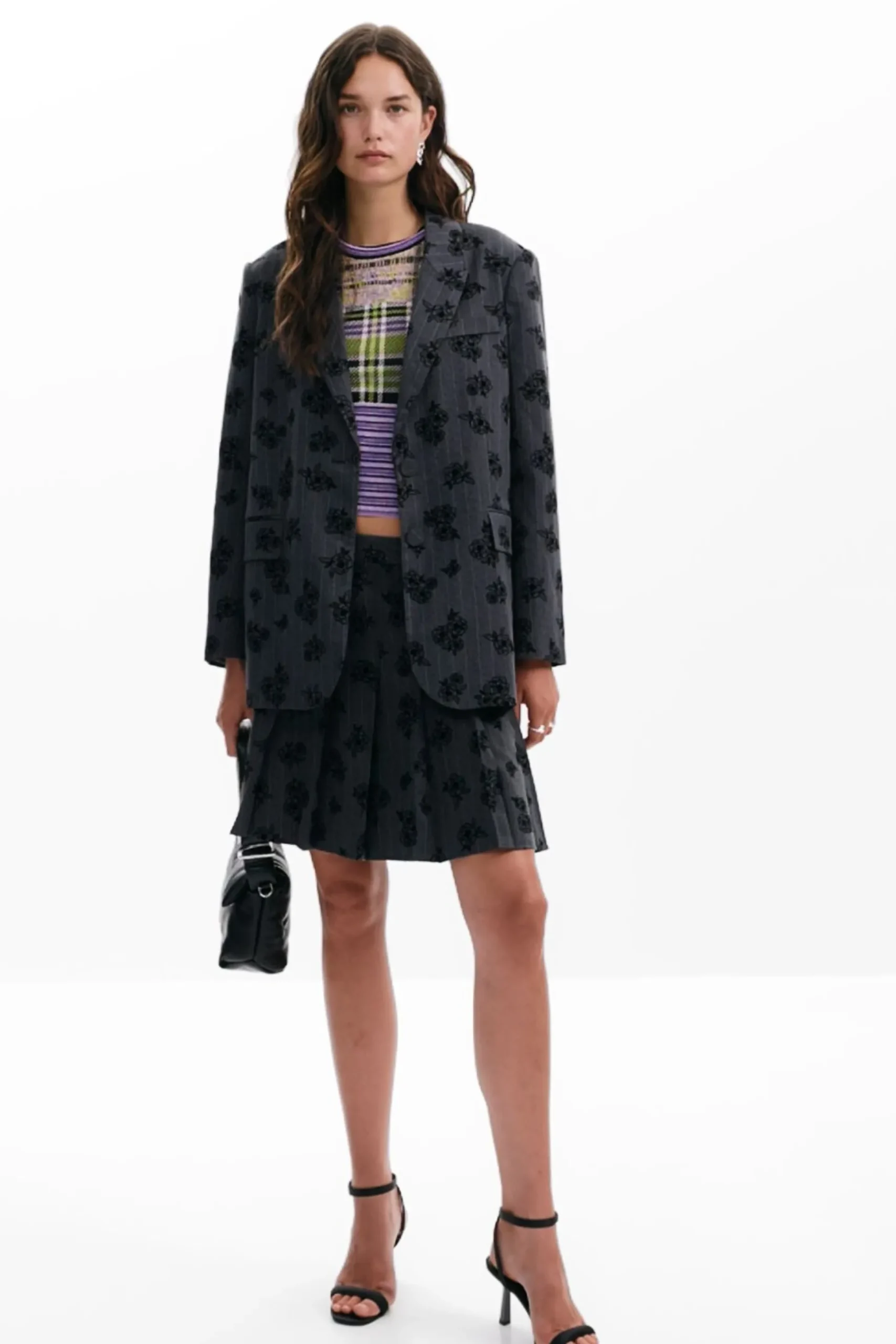Floral blazer
