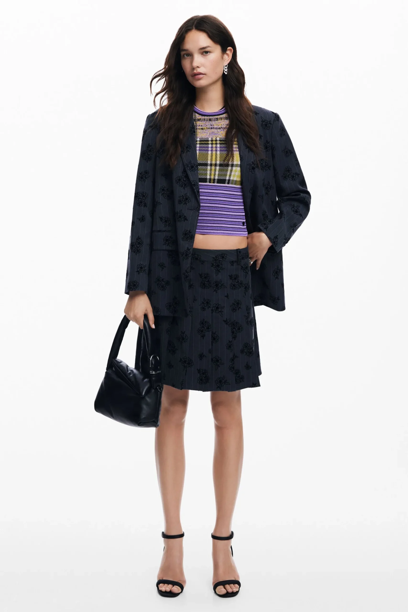 Floral blazer