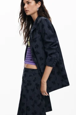 Floral blazer