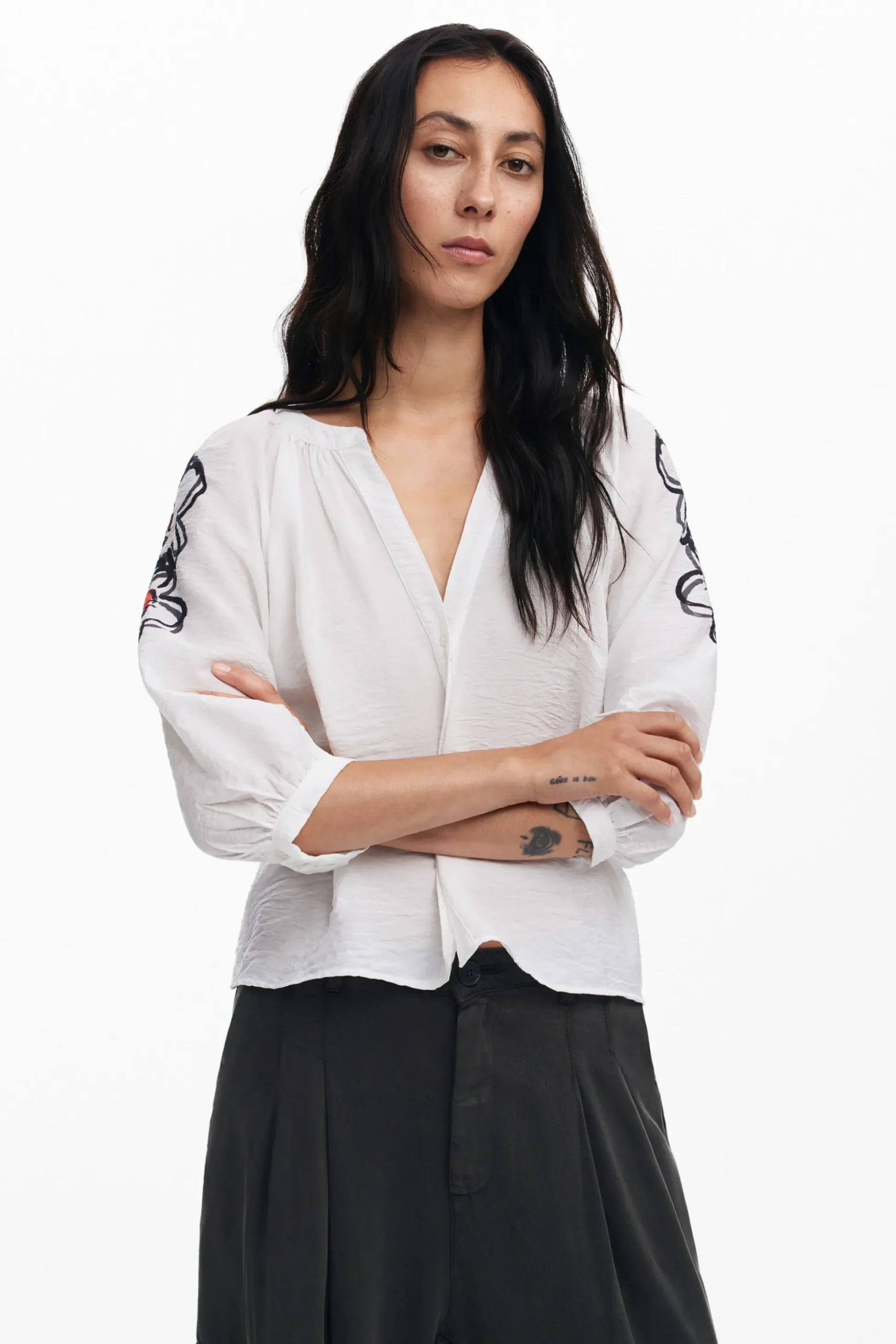 Floral blouse