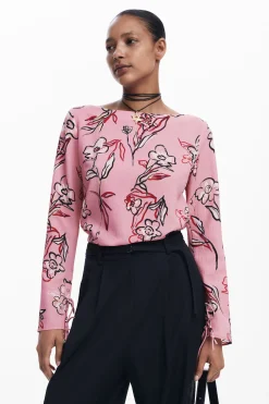 Floral blouse