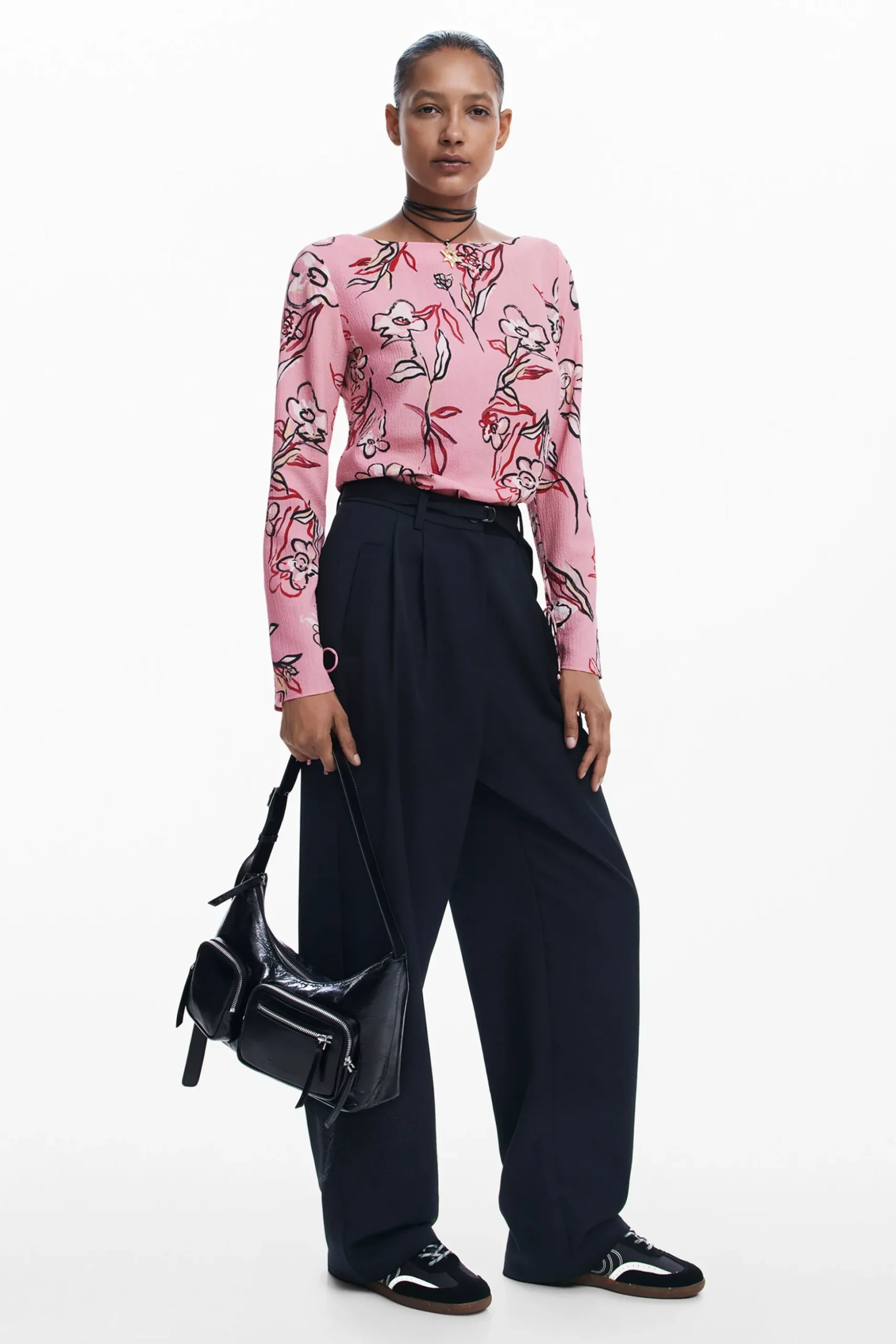 Floral blouse