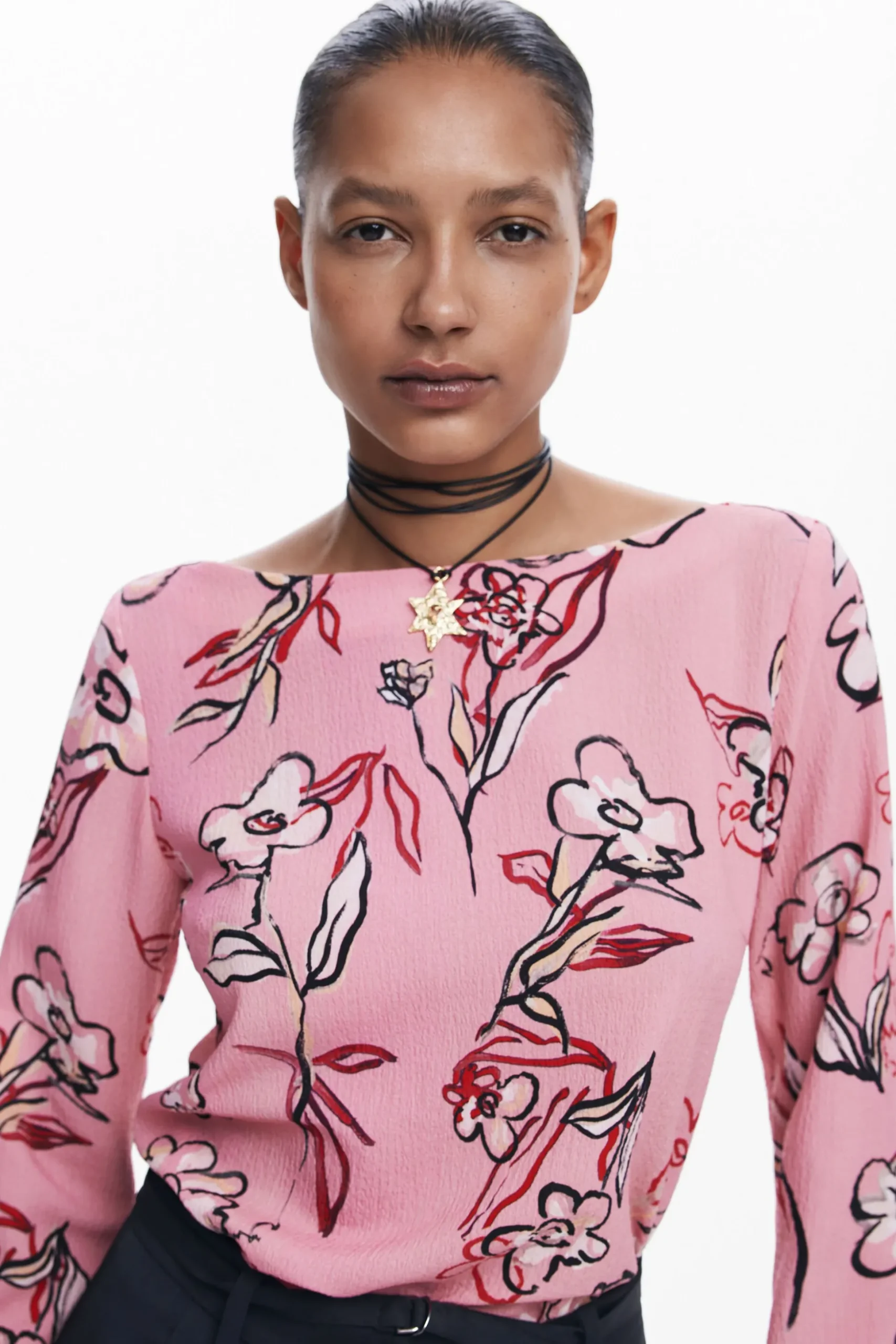 Floral blouse