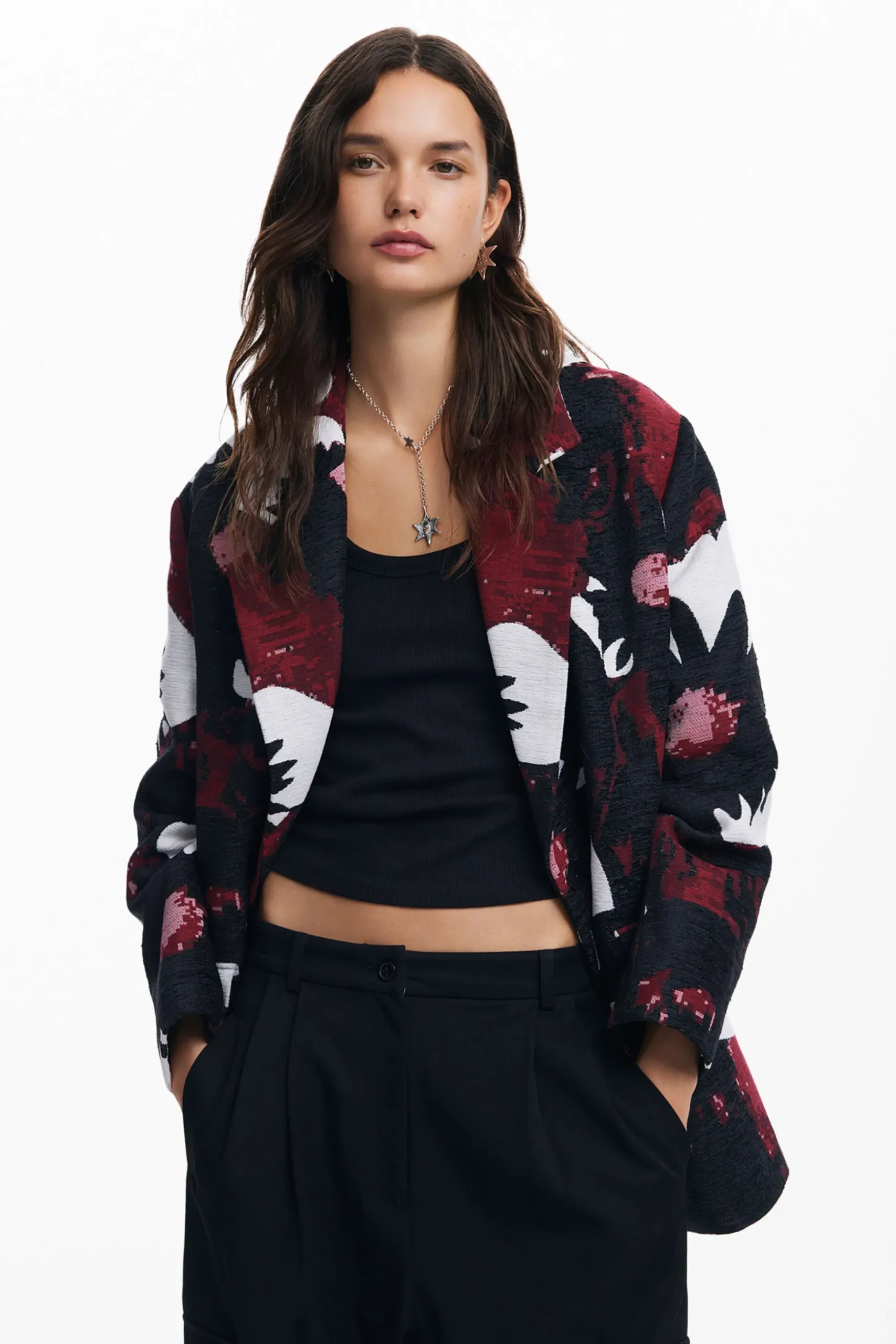 Floral coat M. Christian Lacroix