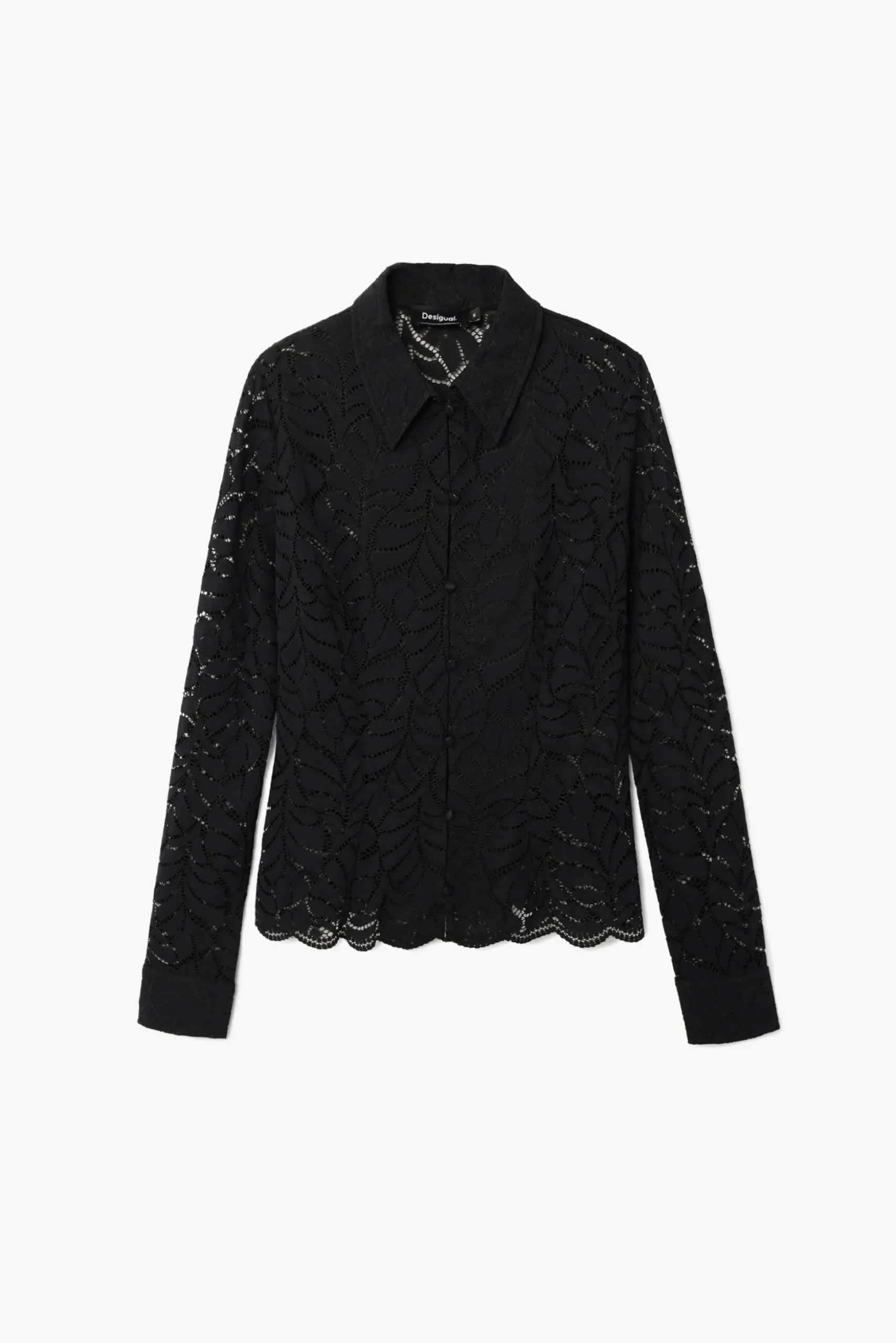 Floral lace blouse