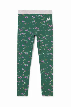Floral leggings