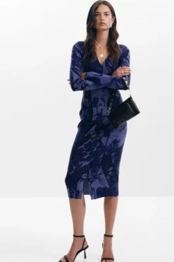 Floral midi dress