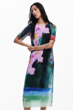 Floral midi dress