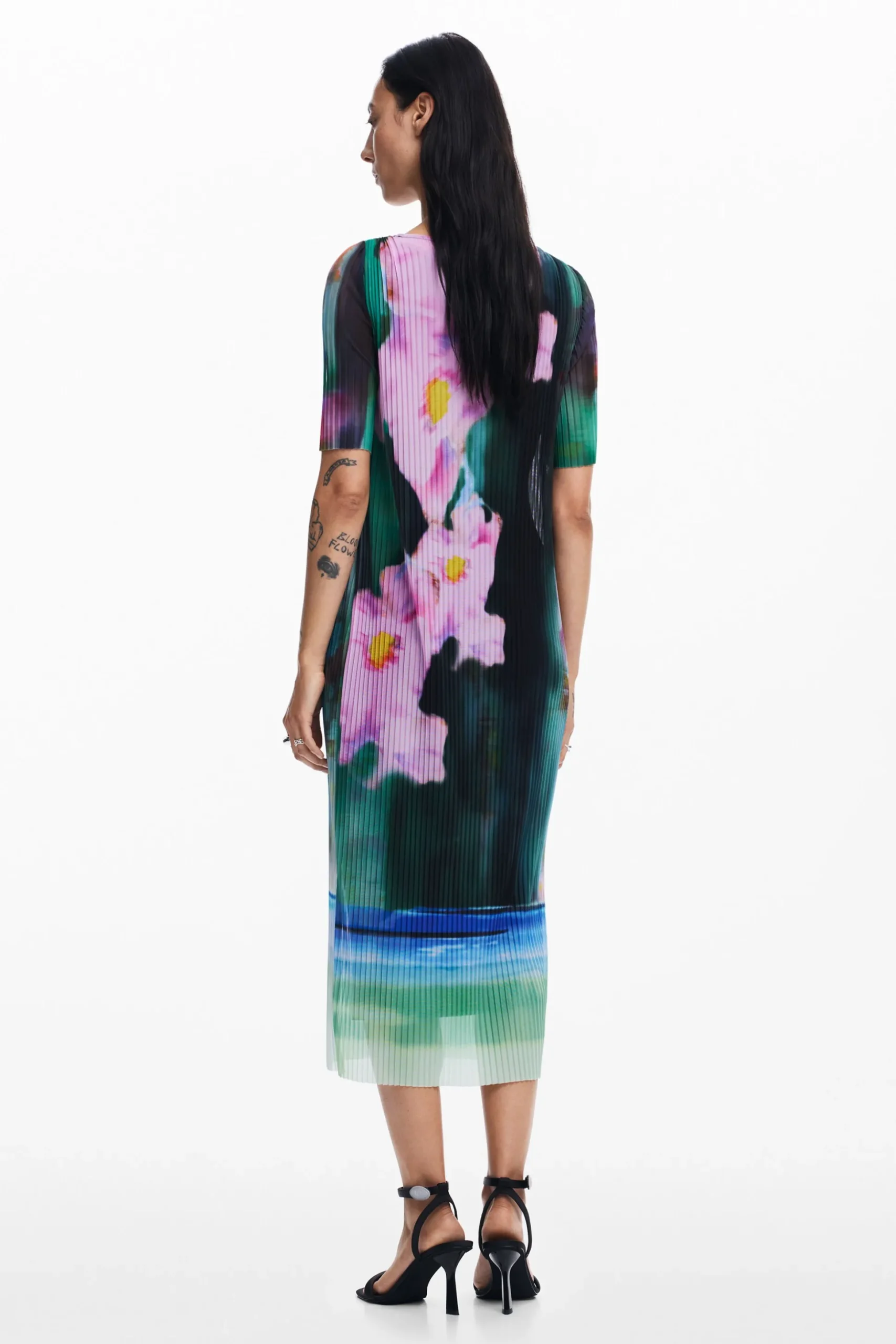 Floral midi dress