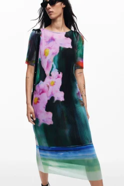 Floral midi dress