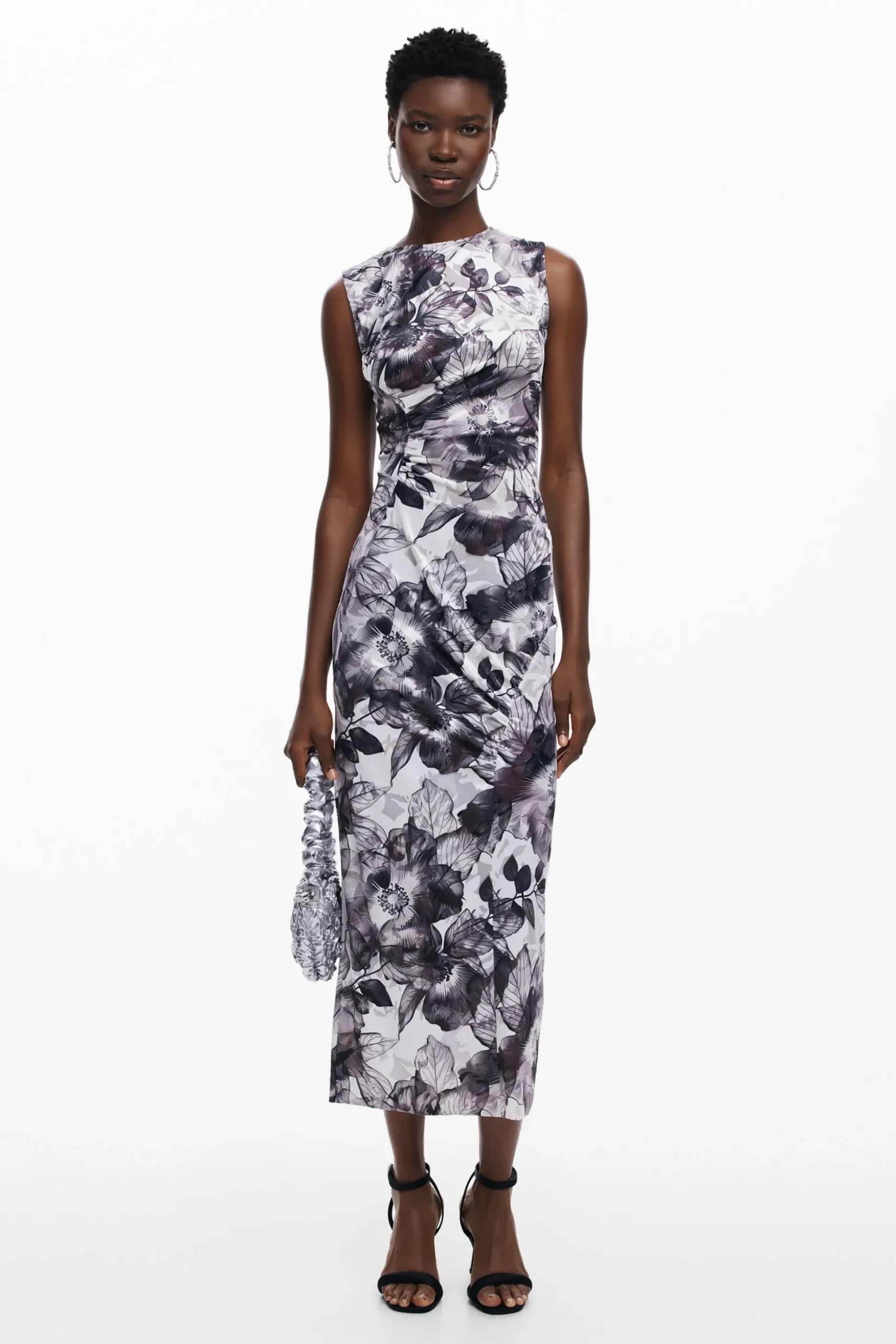 Floral midi dress