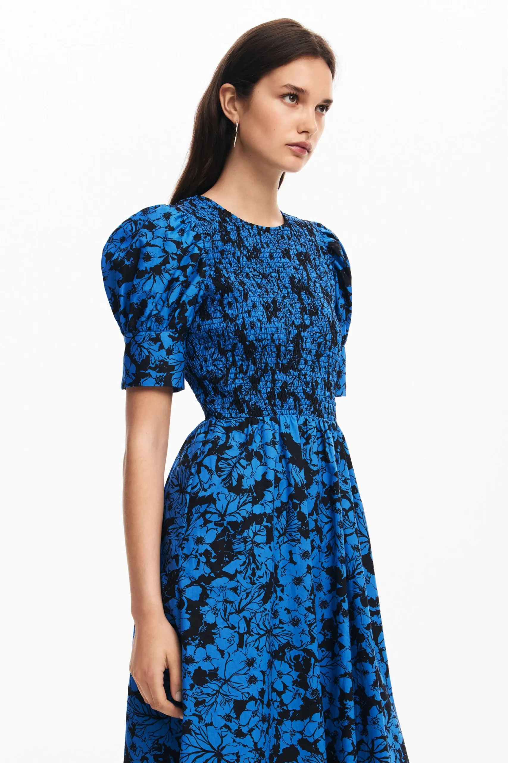Floral midi dress
