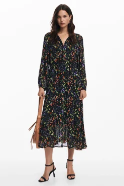 Floral midi dress