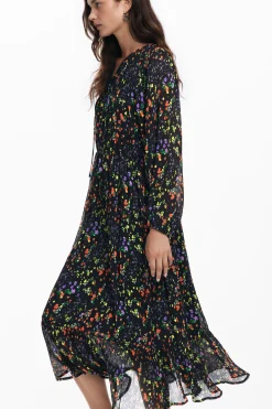 Floral midi dress