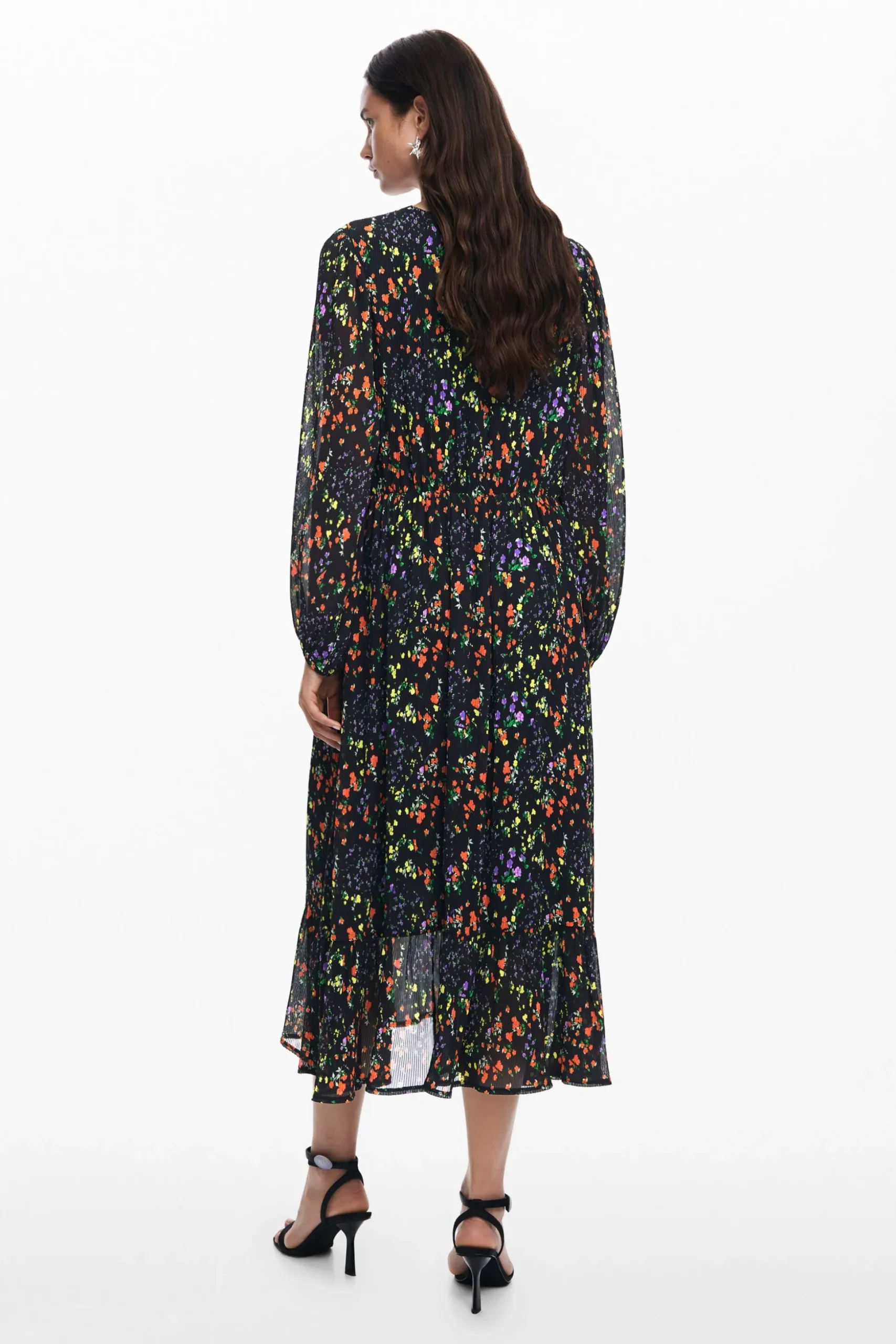 Floral midi dress