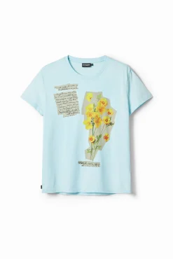 Floral patch T-shirt
