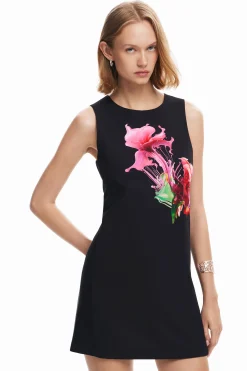 Floral print dress