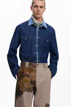Floral print pants