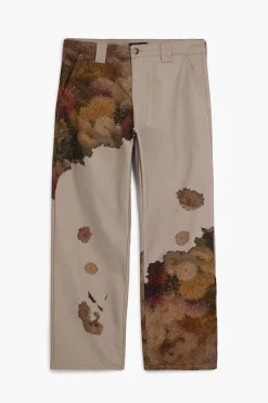Floral print pants
