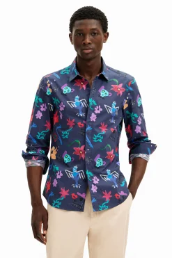 Floral print shirt