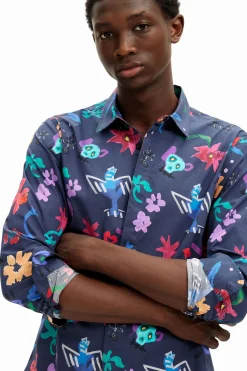 Floral print shirt