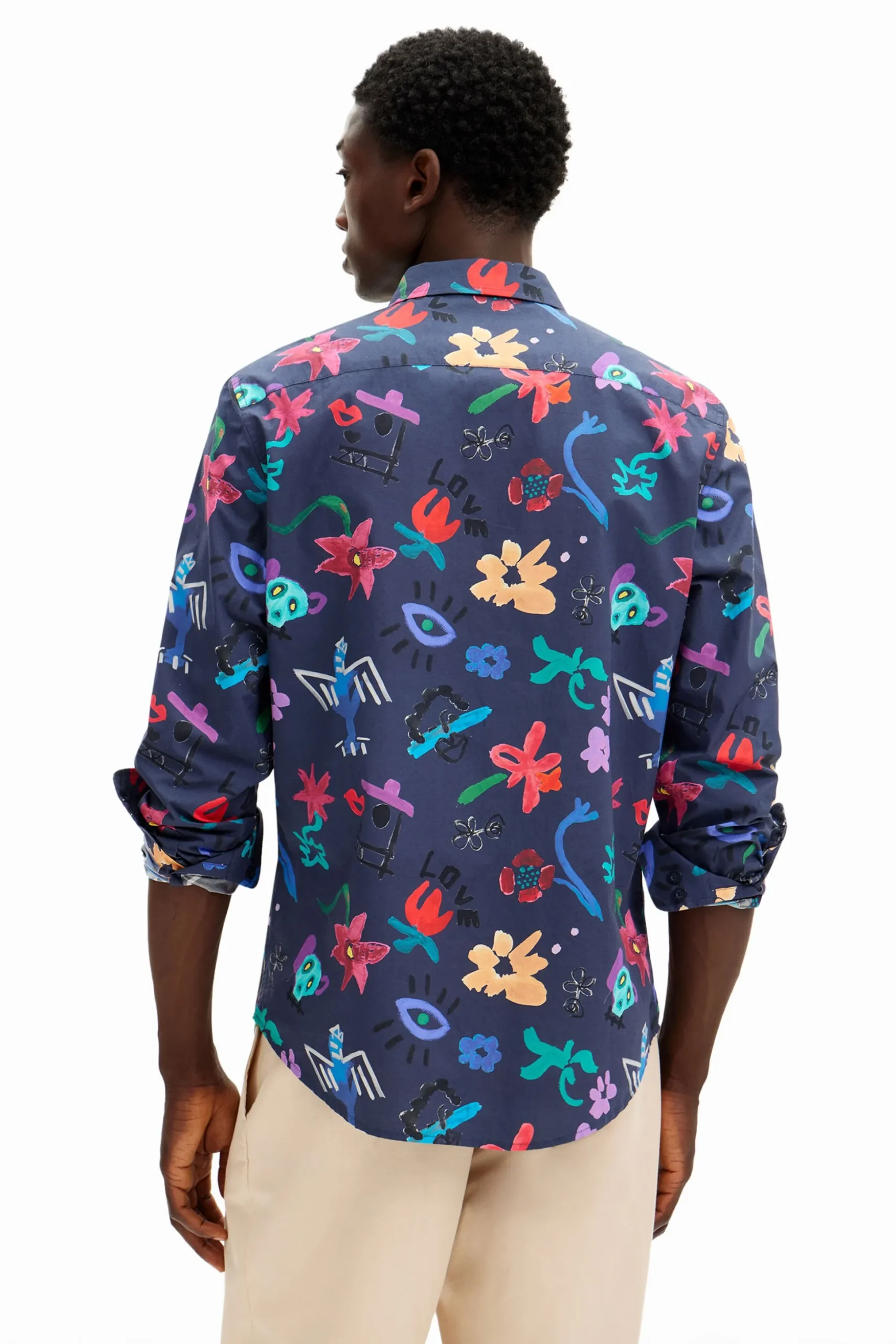 Floral print shirt