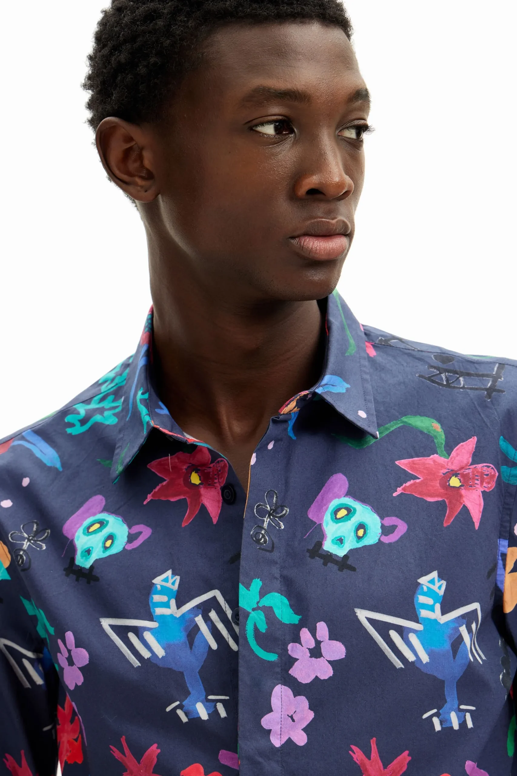 Floral print shirt