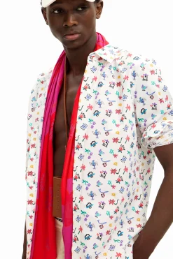 Floral print shirt