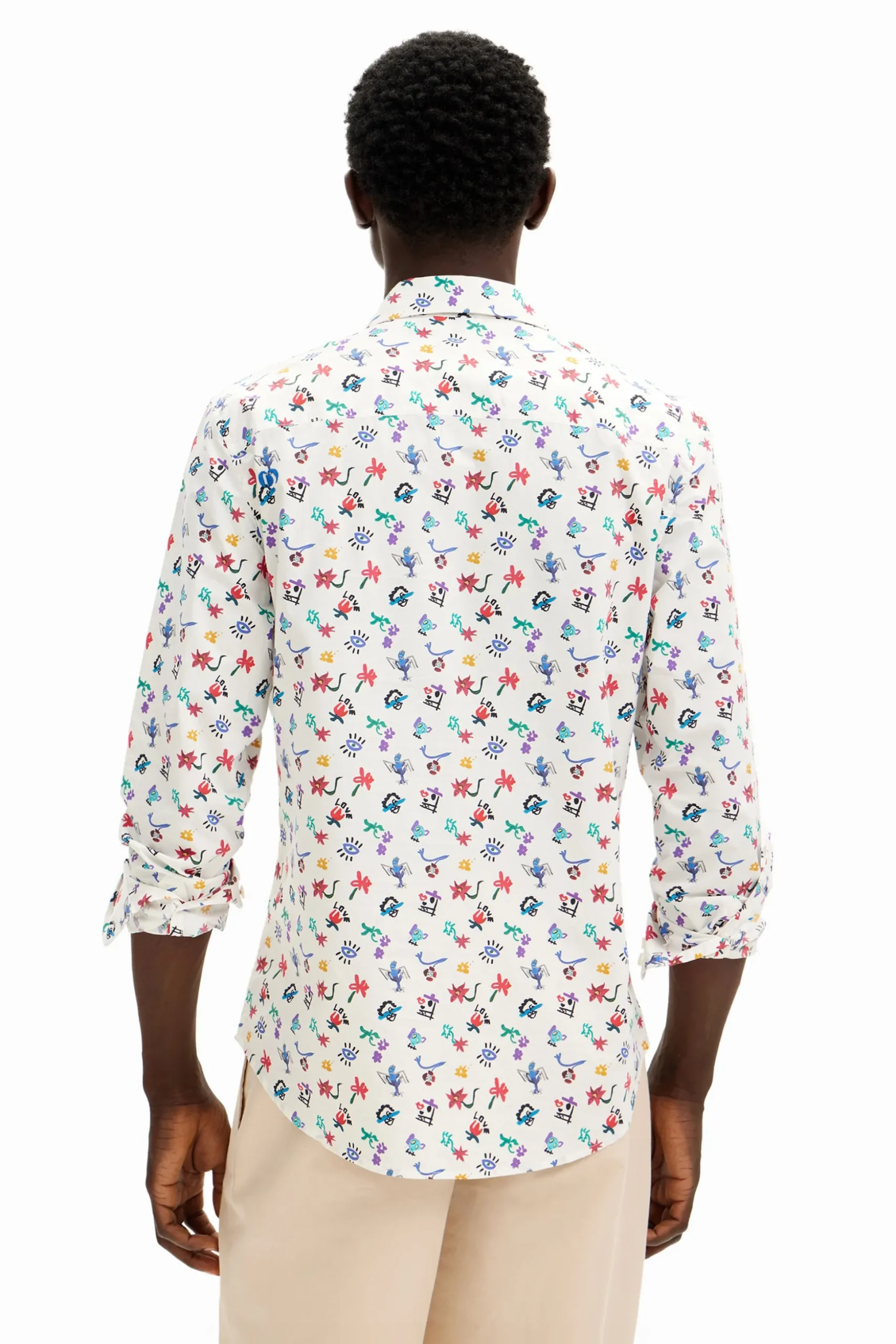 Floral print shirt