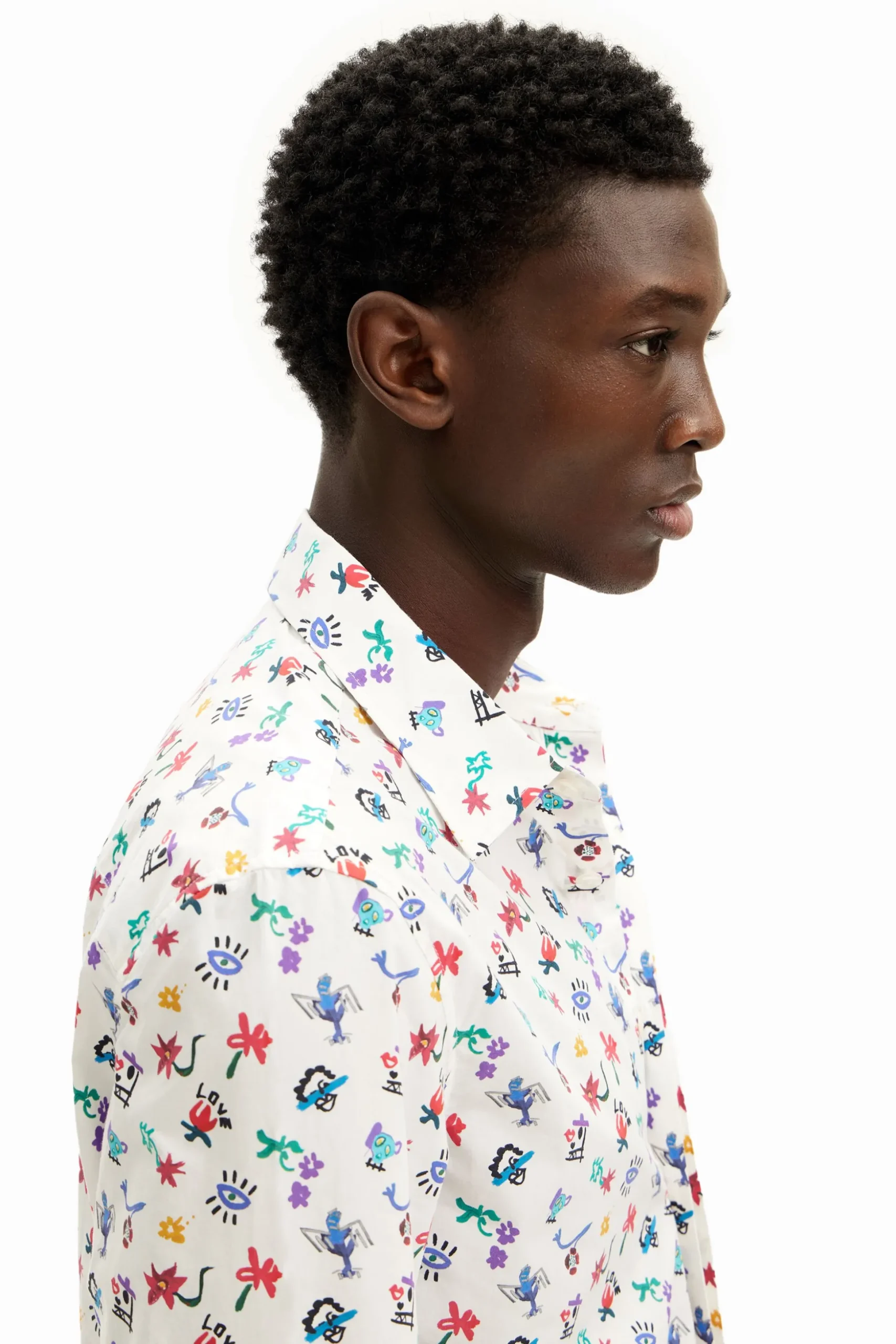 Floral print shirt