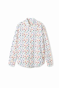 Floral print shirt