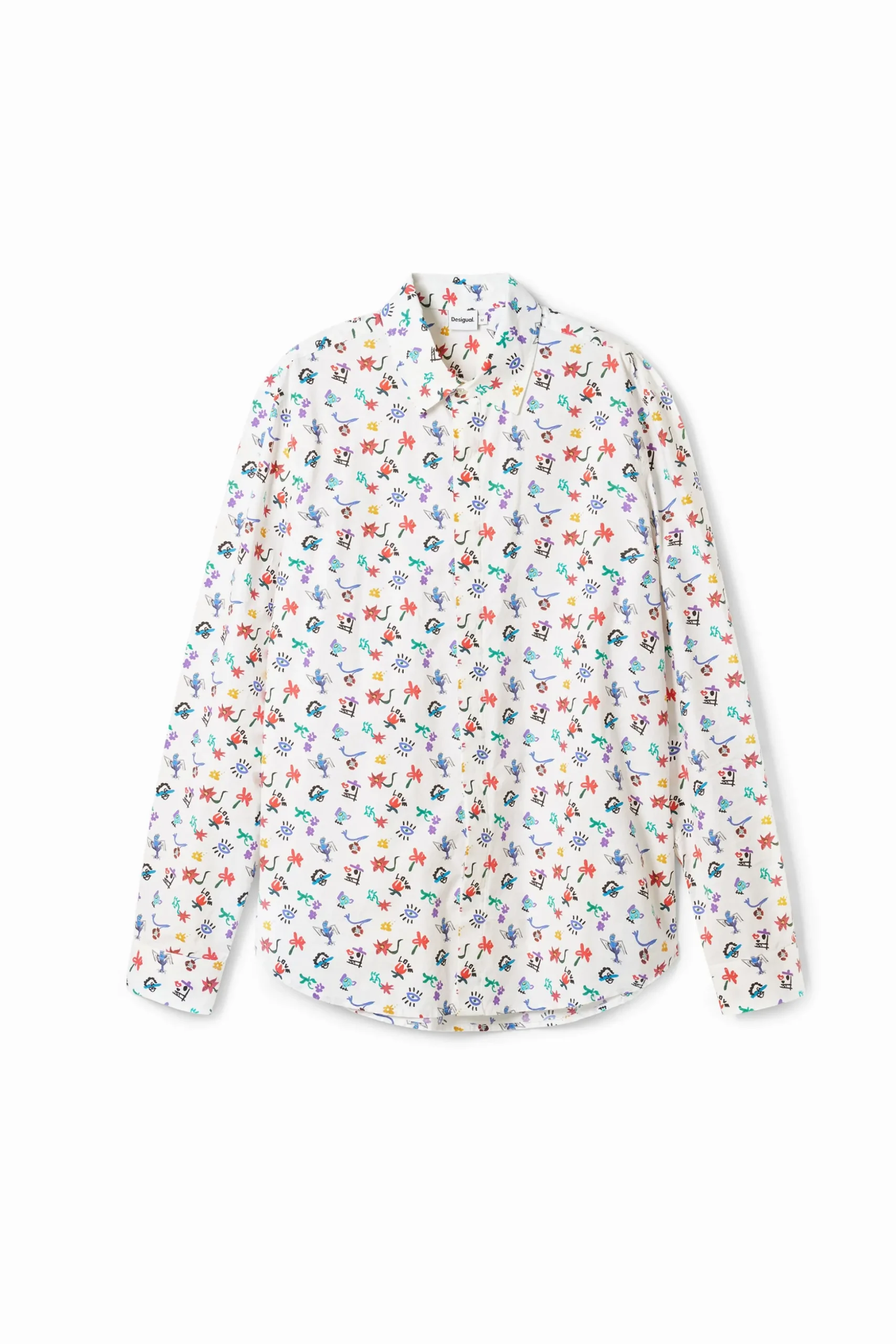 Floral print shirt