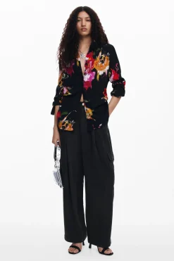 Floral print shirt