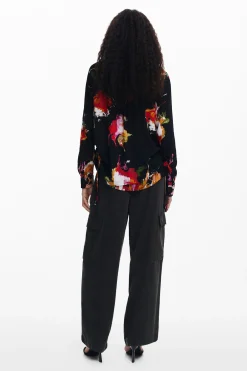 Floral print shirt
