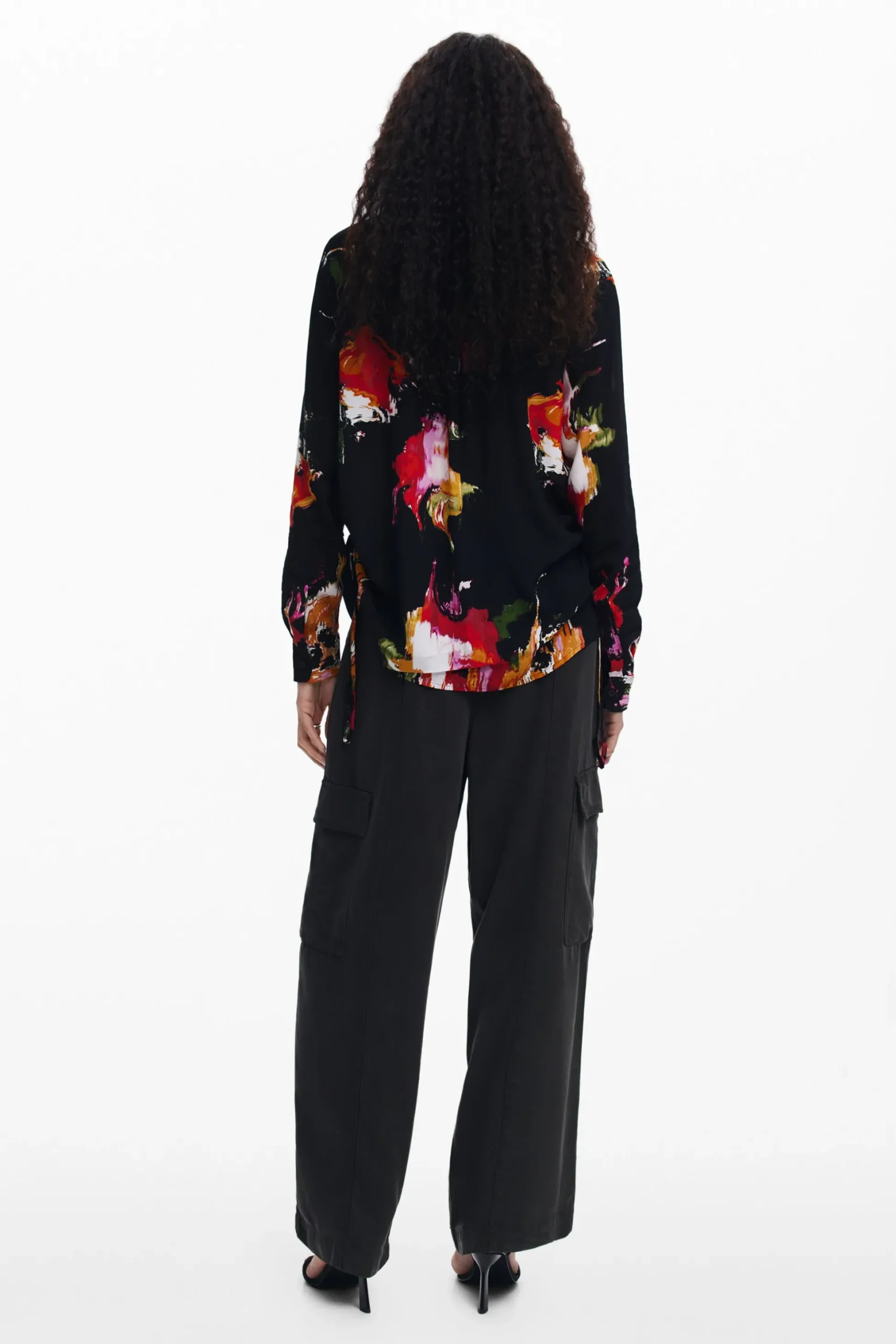 Floral print shirt
