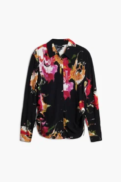 Floral print shirt