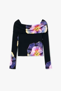 Floral print T-shirt M. Christian Lacroix