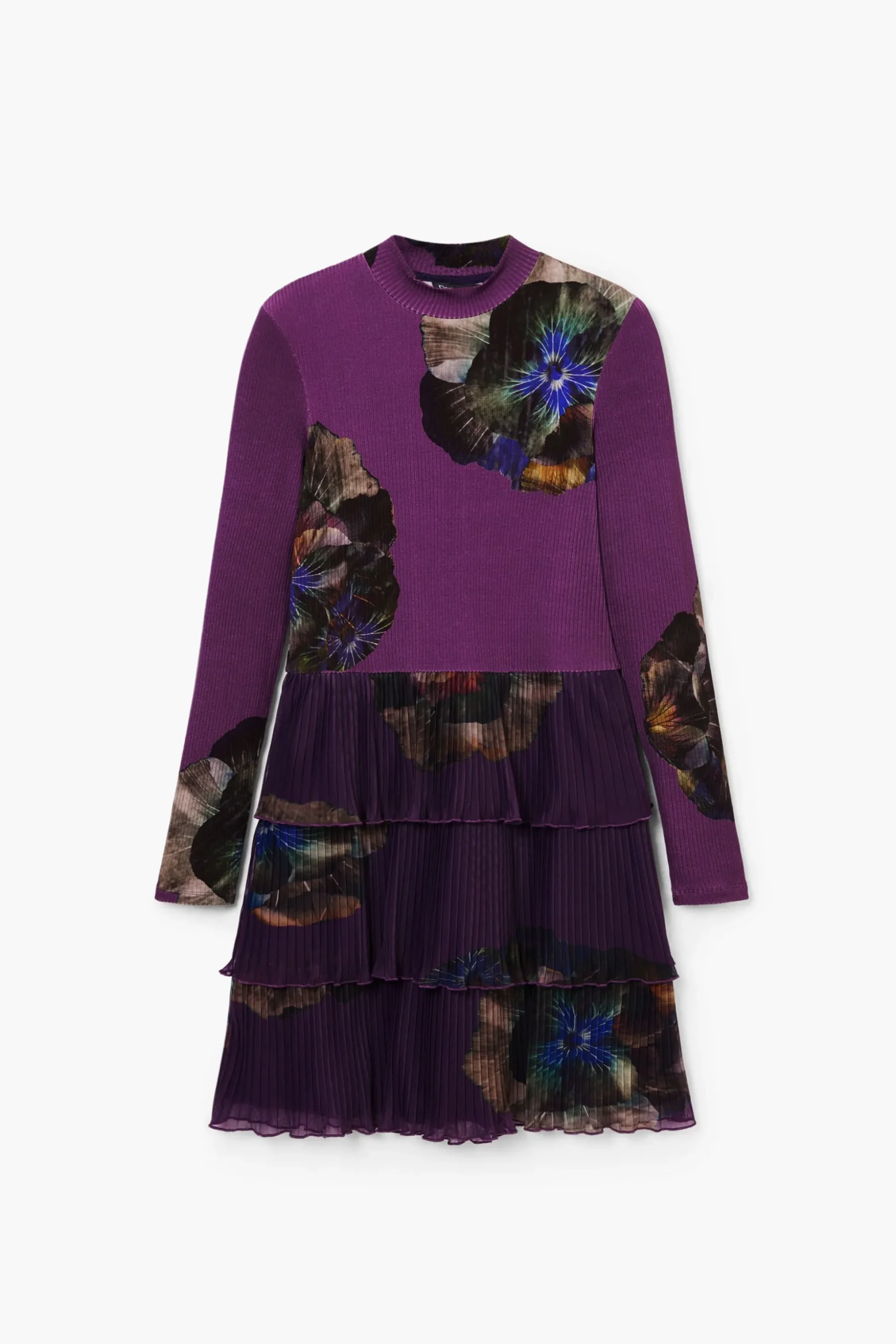 Floral ruffle dress
