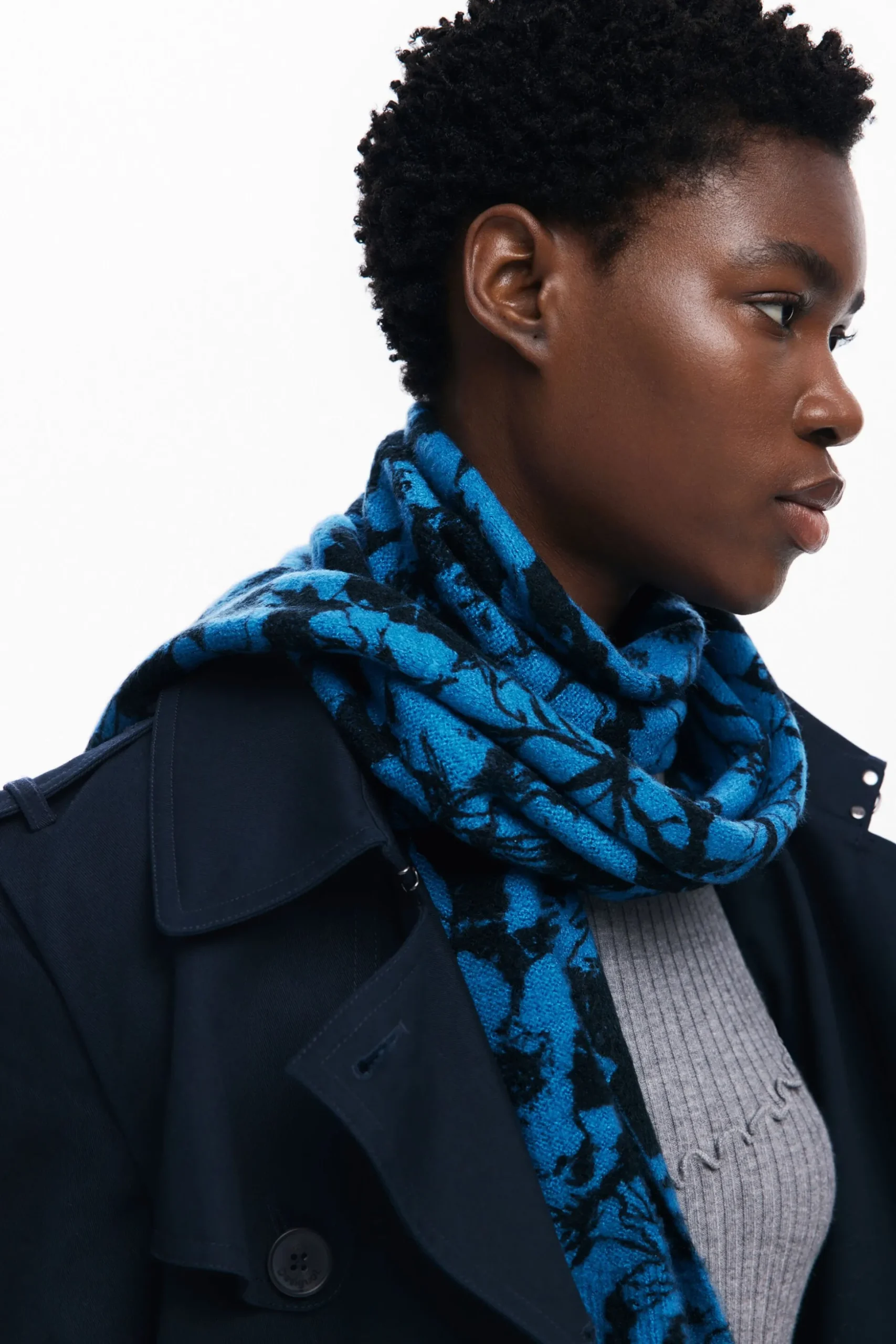 Floral scarf