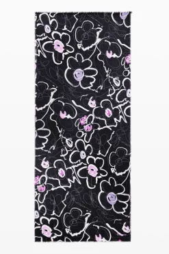 Floral scarf