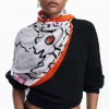 Floral scarf