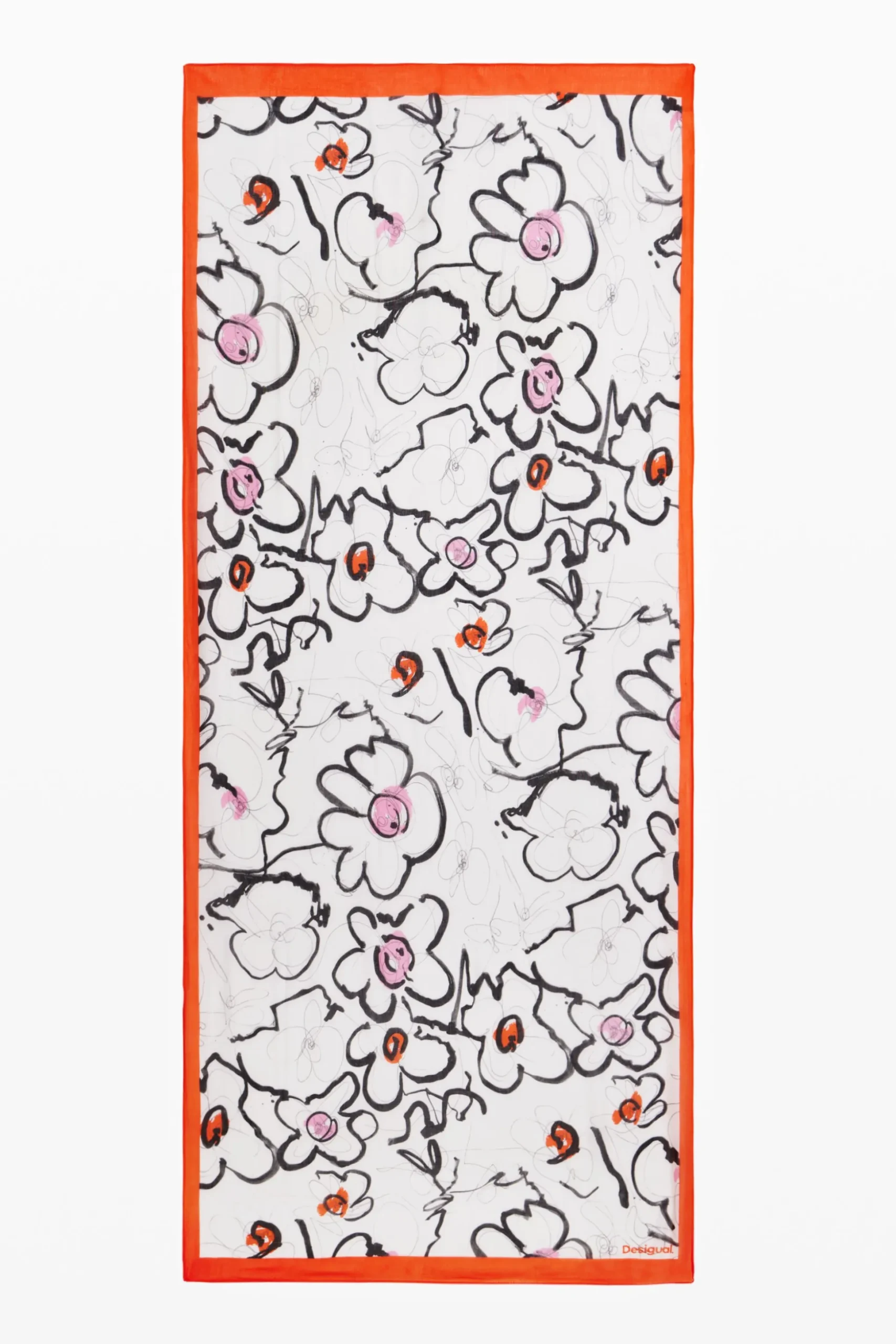 Floral scarf